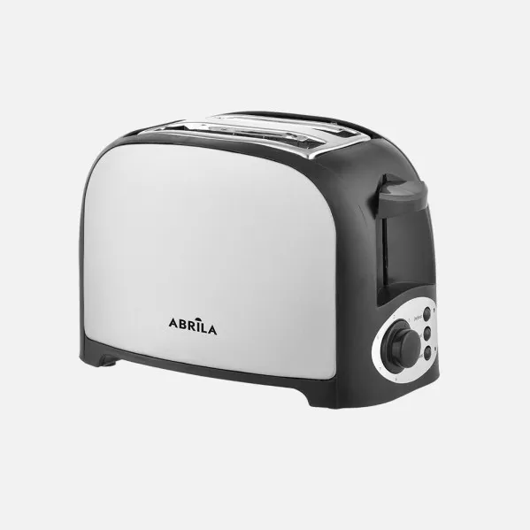 Toaster Riaza 750w Black/Silver 7-Level Toasting  Auto Shut-off.2 Slots,Defrost,Reheat.17x26x15cm