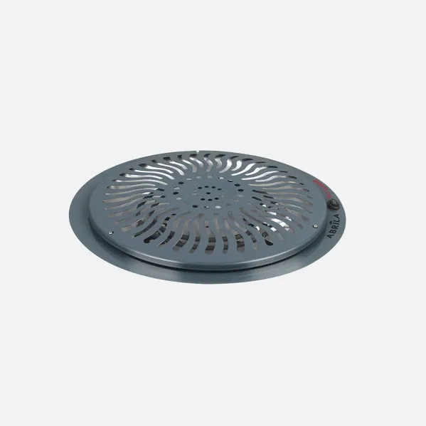 Electric Table Heater rudy Grey 900w 2pot Protective Grille 3metres Of Cable, Indicator Light 10,5x38,5x38,5cm