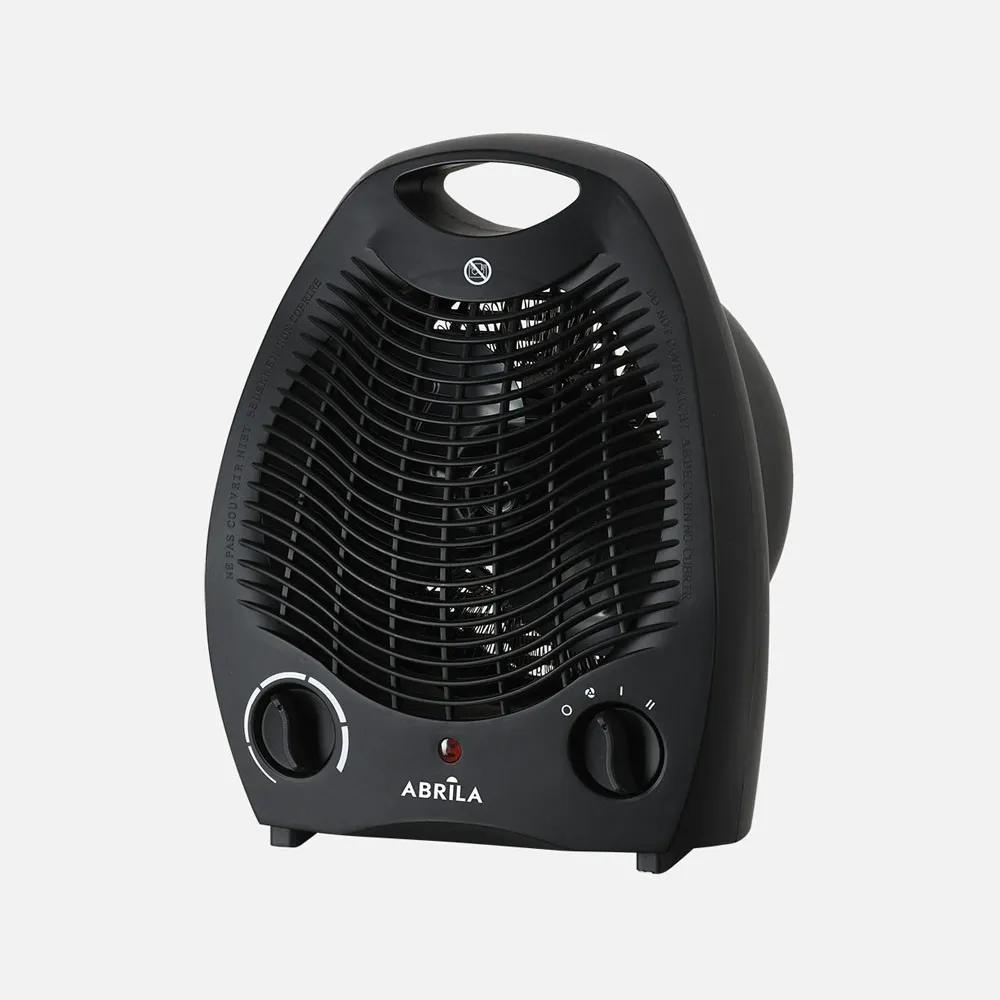 293012009 - Termoventilador Elect.kraken 2000w Negro Termostato Regulable 2potencias  3funciones Sist.seg.29,5x21,9x13,1cm
