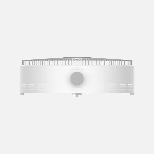 Brasero Electrico de Mica Parker Blanco 1200w 2pot Cable3m Antivuelco 13x40x41,5cm