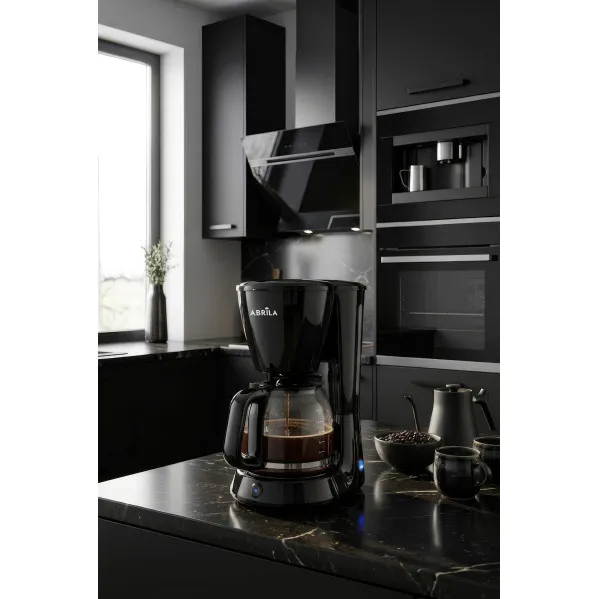 Cafetera De Goteo Pecas 15tazas Negro 1000w Filtro Permanente.Jarra Cristal 1,8l Antigoteo 31x17x27,5cm