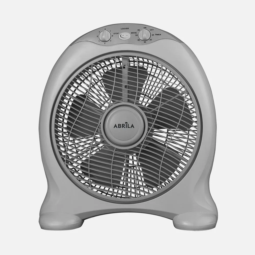 Ventilador Sobremesa Urgel 45w Gris 3vel. 5aspas  Temporizador 45x38x15cm