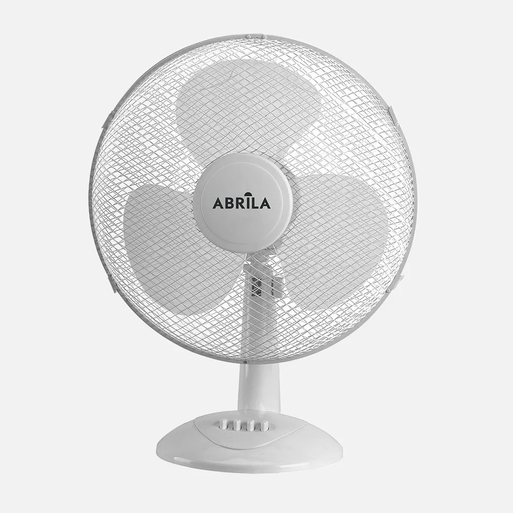 184171101 - Fan Table lamp Cape Average White 3vel 35w  Oscillating 3 Sails Whites 47,5x34x20cm