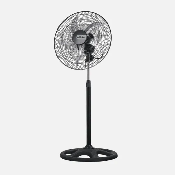 Fan Of Foot Reforzado Black 3 Vel. 75W 5 Sails Aluminium Silver Turn 360 Regx50x50 Cm