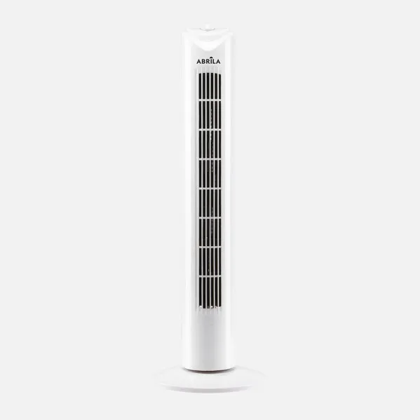 Ventilador De Torre Tero Blanco 3 Vel 50w   Oscilante Temporizador 80x25x25 Cm