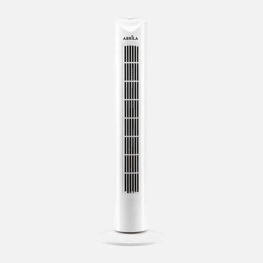 Ventilador De Torre Tero Blanco 3 Vel 50w   Oscilante Temporizador 80x25x25 Cm