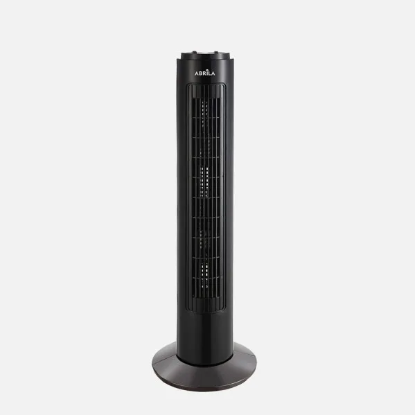 Fan Of Tower Cuco Black 3speeds 50w Timer Rotatory 78x22x22 Cm