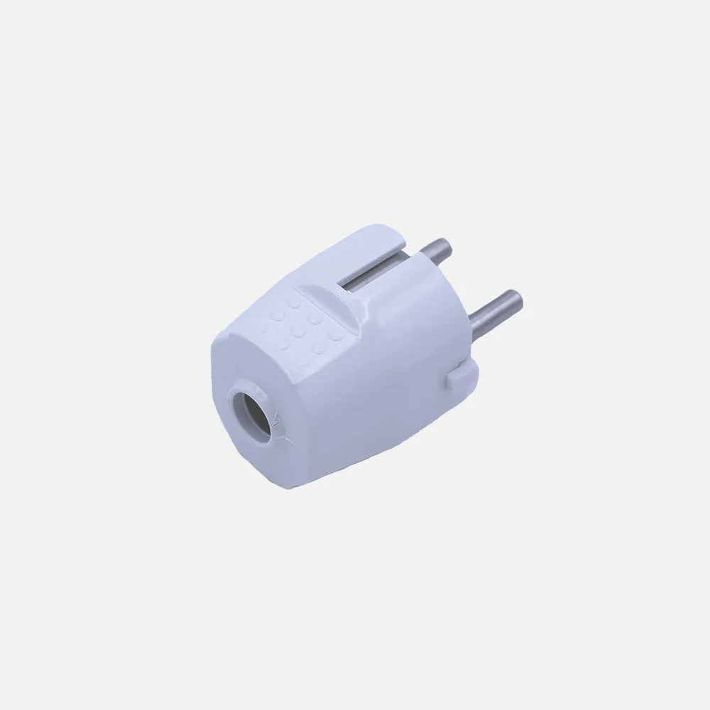 Eco Clavija Blister Mod2 2p+e 16a 230v Blanca 4x4x6cm