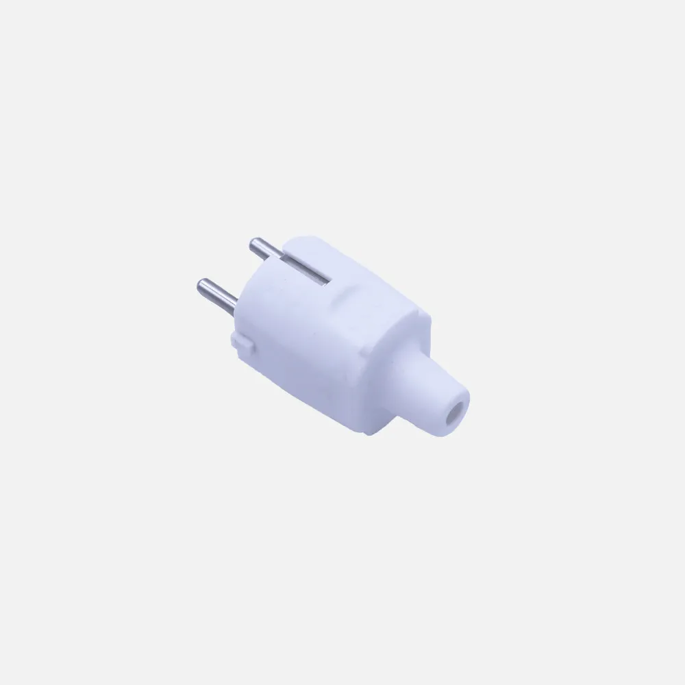 Eco Clavija Blister Mod3 2p+e 16a 230v Blanca 4x4x8cm