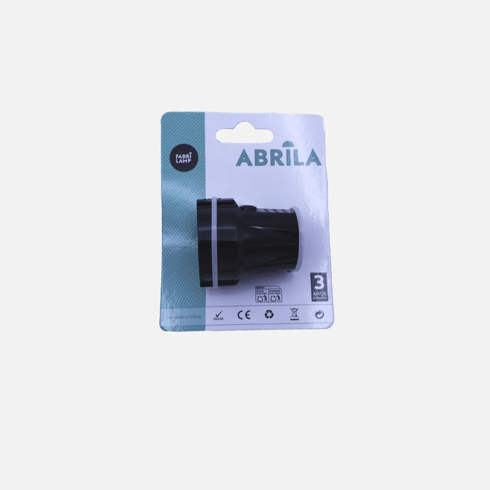 260101209 - Eco Base Aerea Blister Mod1 2p+e 16a 230v Negra 5x4x6cm