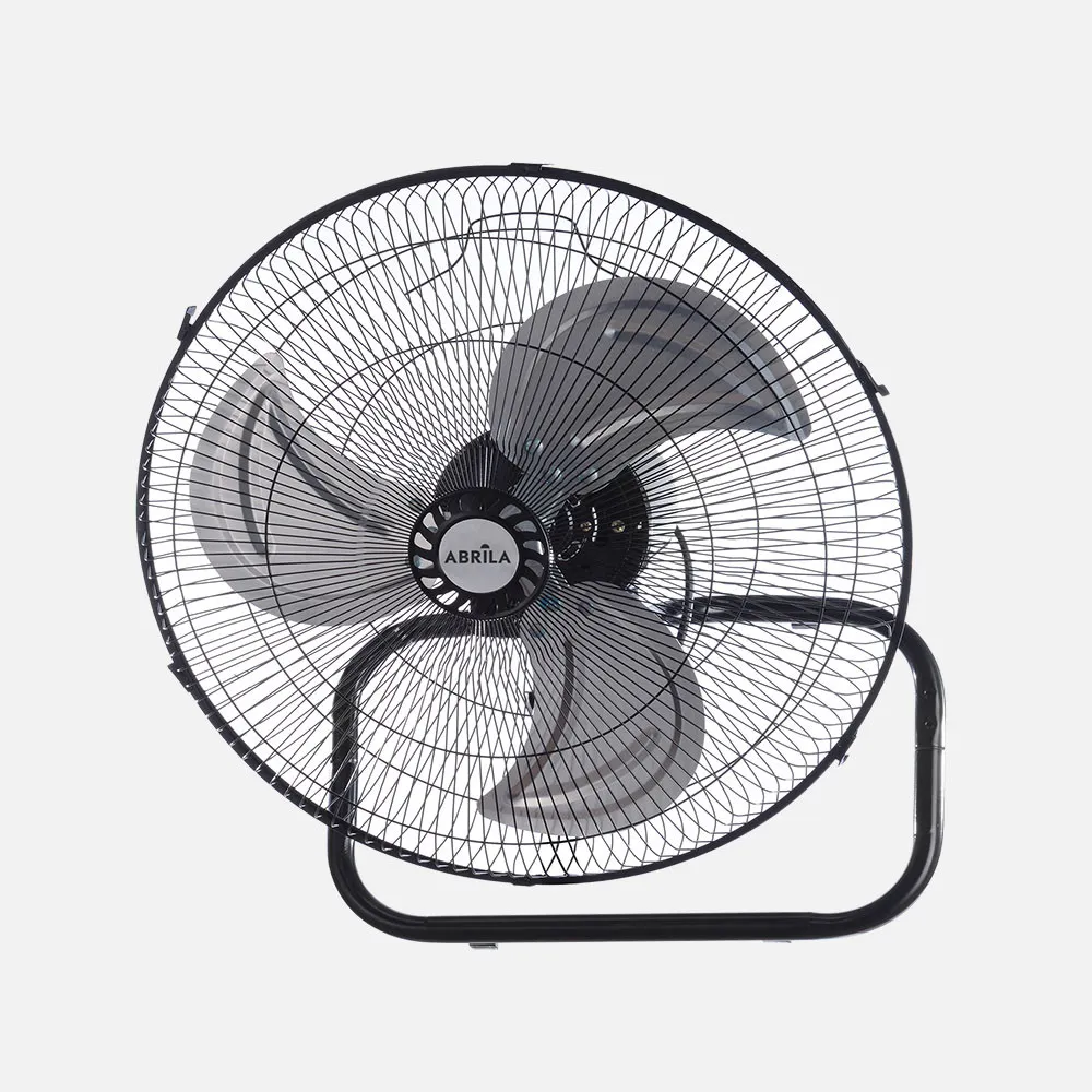 Ventilador 3 En 1 Recio Negro 50 D 3 Vel. 70w  3 Aspas Aluminio En Plata Oscilante