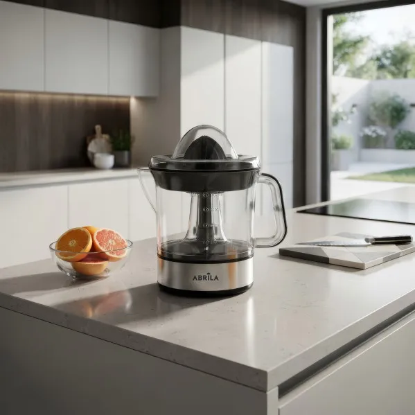 Juicer Citr.pyrus Black/steel 40w 0,7l Rotation 2faces  Lit/turn Autom.antideslizante 20x19x14,5cm