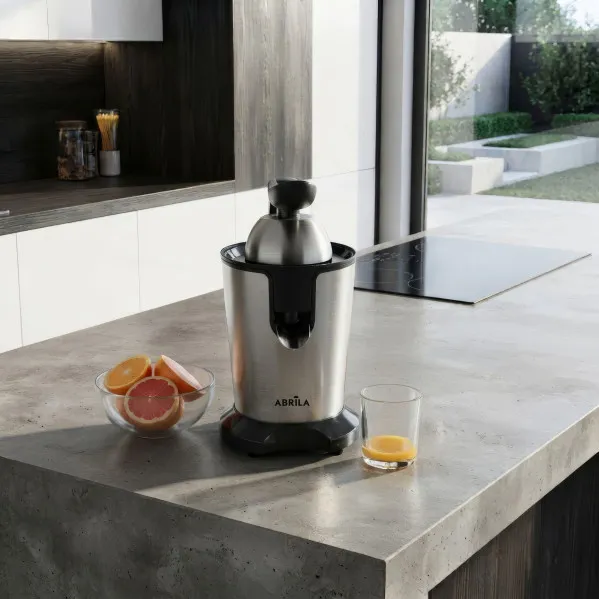 Juicer Citr.haruka Steel 600w Arm Articulated 2cones  Lit autom.Pressure,anti Dribble,antideslizante 29,5x18x26cm