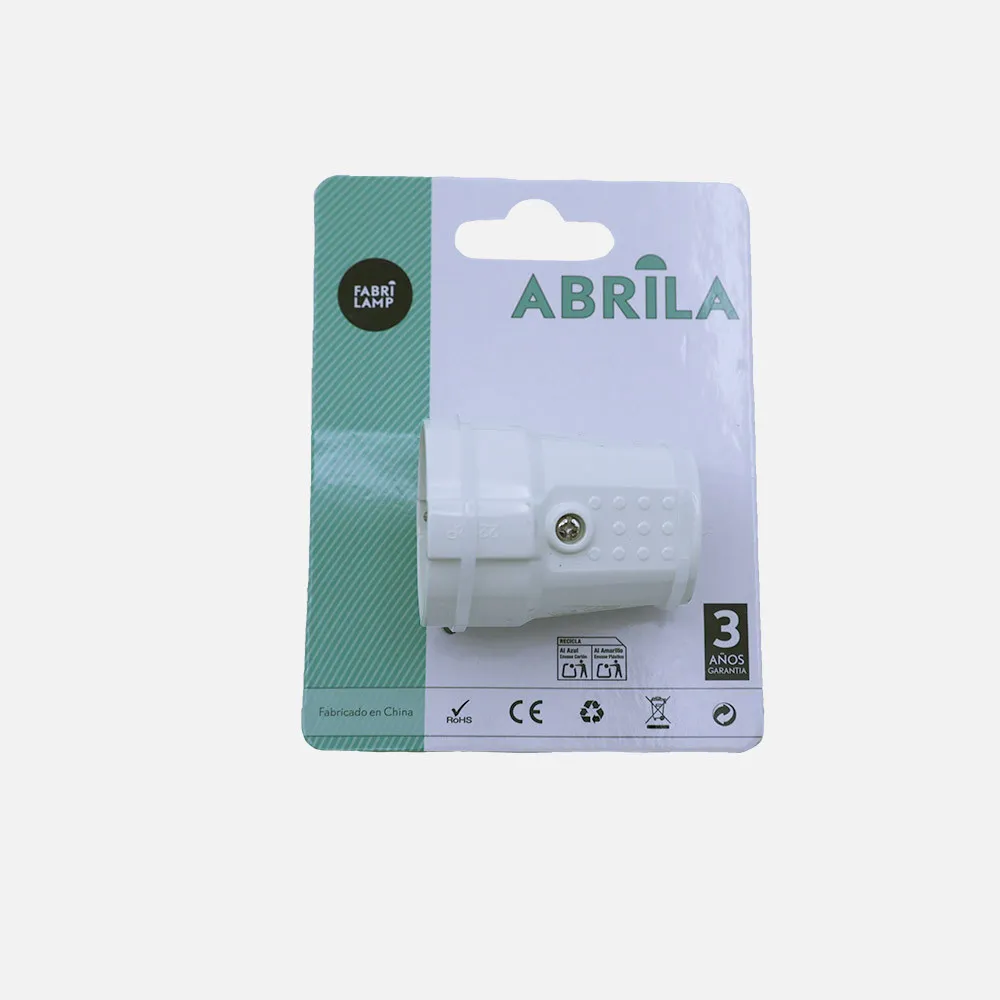 260101201 - Eco Base Aerea Blister Mod1 2p+e 16a 230v Blanca 5x4x6cm