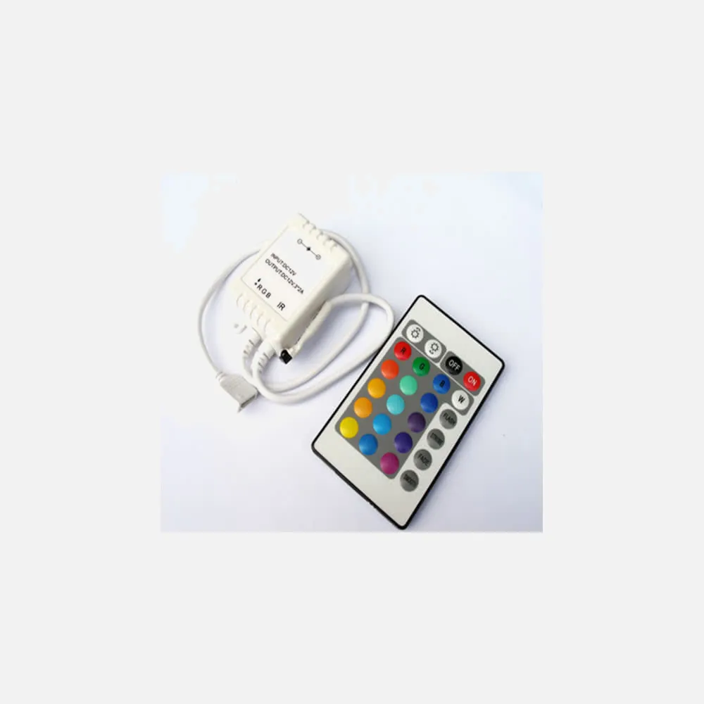 Controlador Rgb Para Cinta De Led 12v Corr. Continua 3amp 72w 