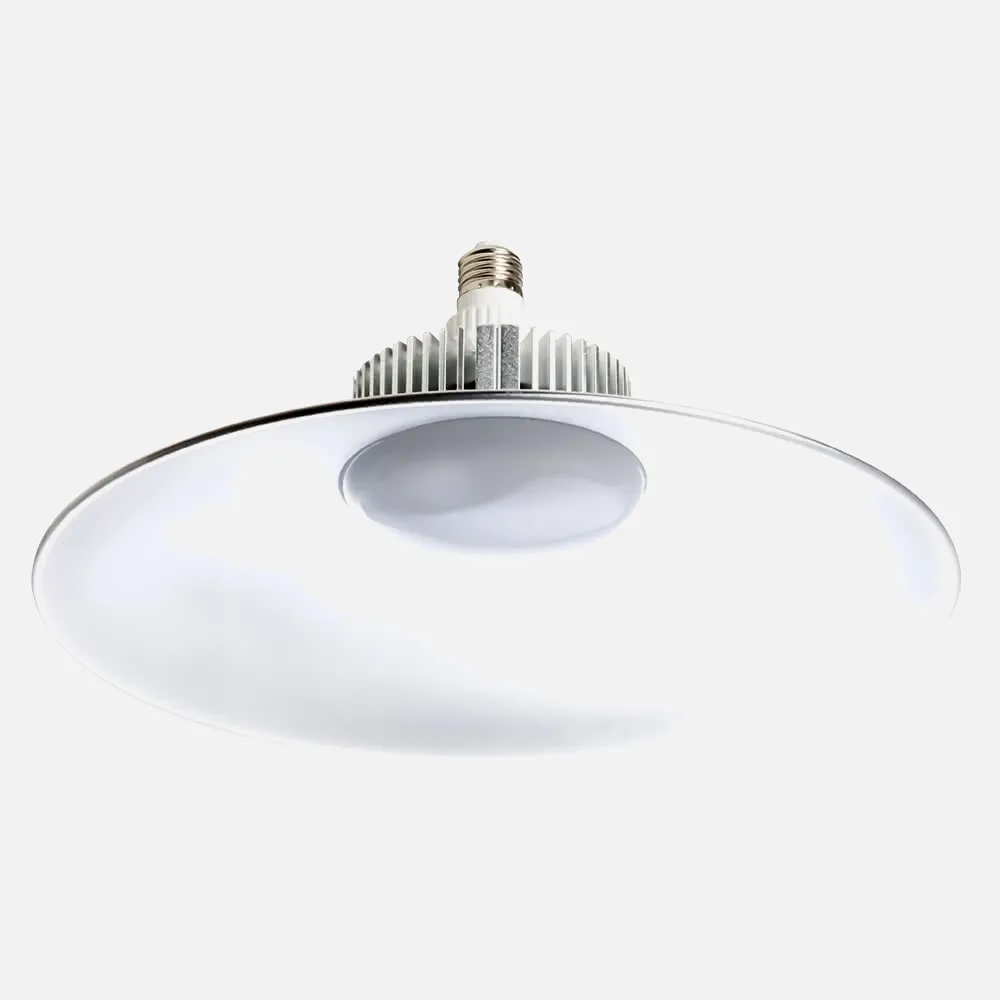 Campana Led Serie Fenix 20w E27 1500lm 25d Plata 6500k