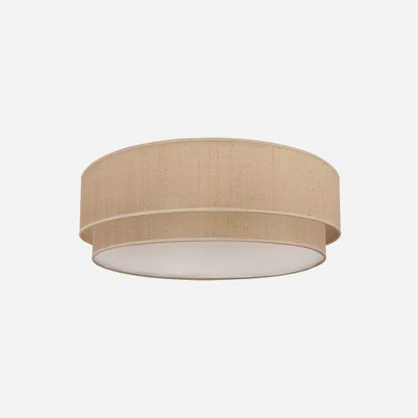Plafon Serie Marmara Cuero/arena 3xe27 (16x40)