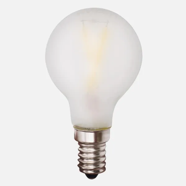 Bomb. 4w 3000k Led Filamento Esferica Mate E14 400lm 6,5x4,5x4,5 cm