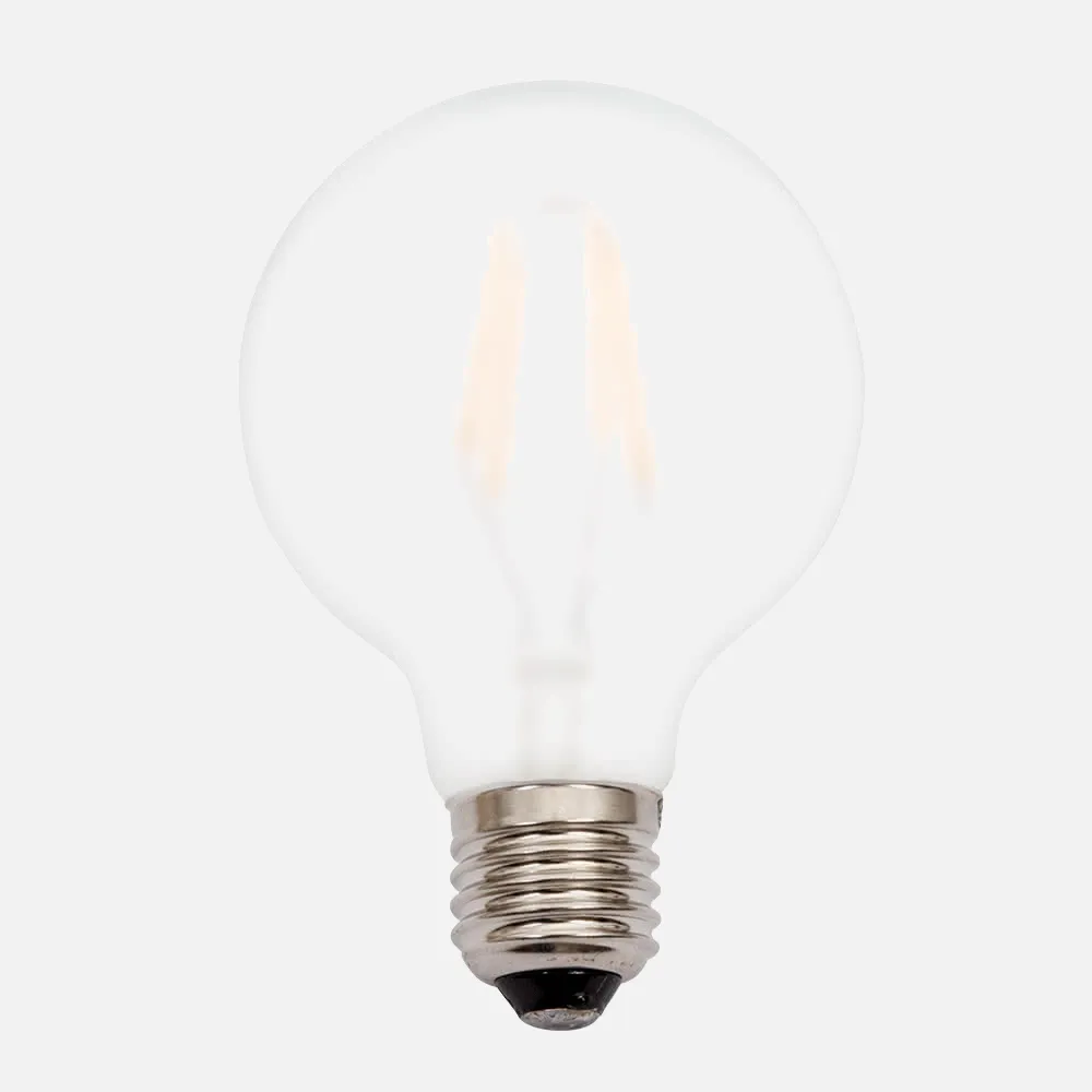 Bombilla Led Filamento Globo Mate E27 8w 800lm 3000k 125x180
