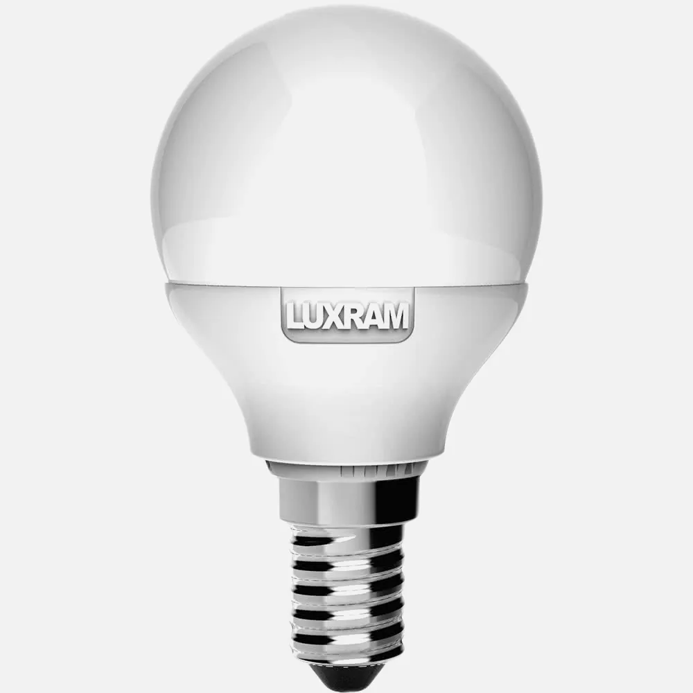 Bomb. Led Esferica E14 6,5w 650lm 3000k 45x79