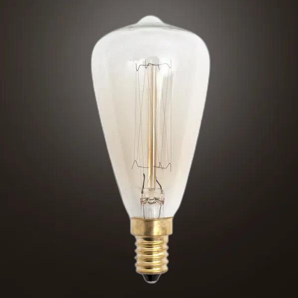 Bulb Incandescent Vintage Pebetero 40w E14 48dx115 Warm