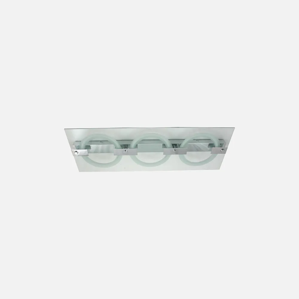 Plafon Fluor Cir. Serie Gema T5 3x22w Cromo (87x30)