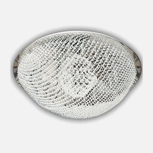 Plafon  Hemisferio Cristal/cromo 25xg9 (32x86 D)