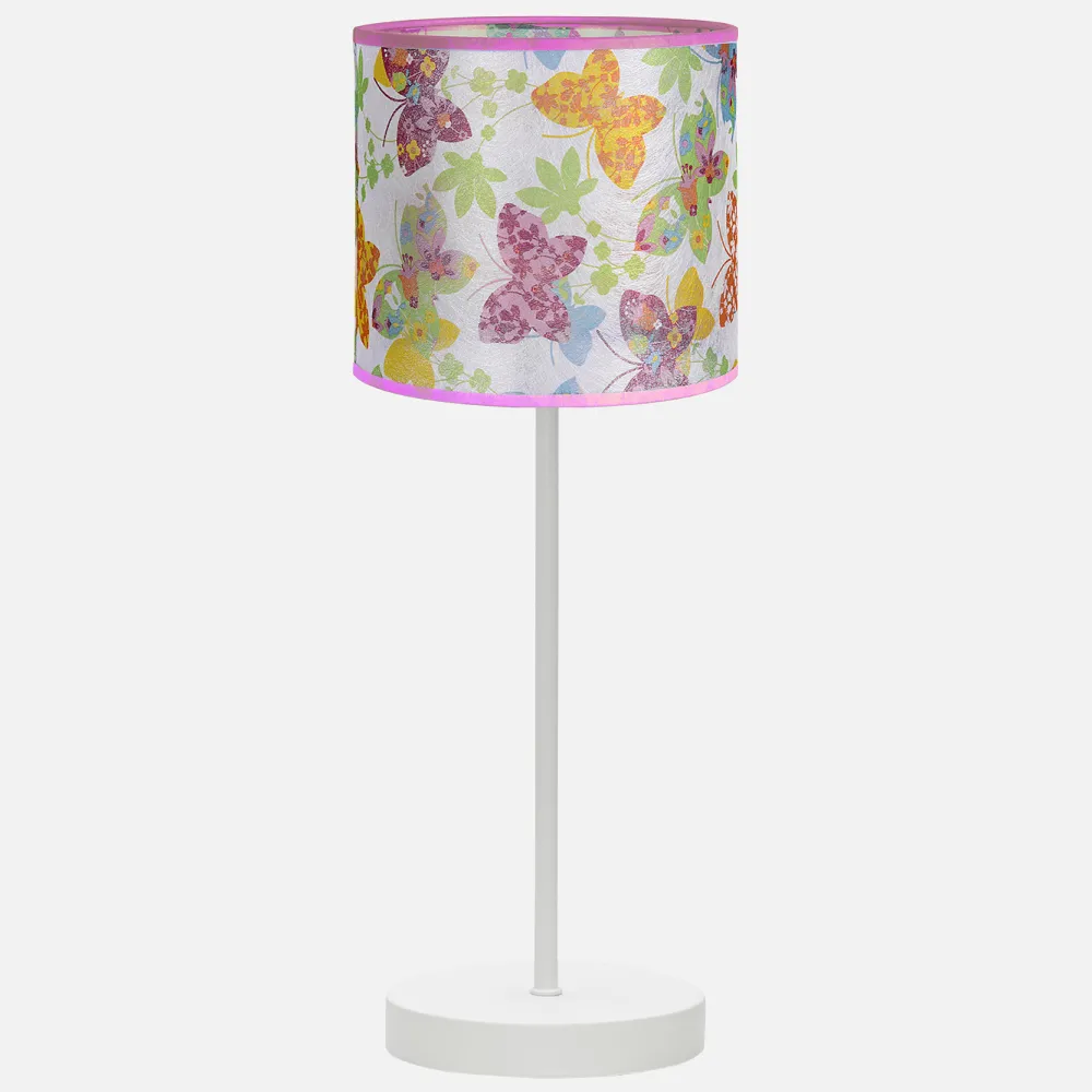 Sobremesa Papillon Rosa 1xe14 37x16d