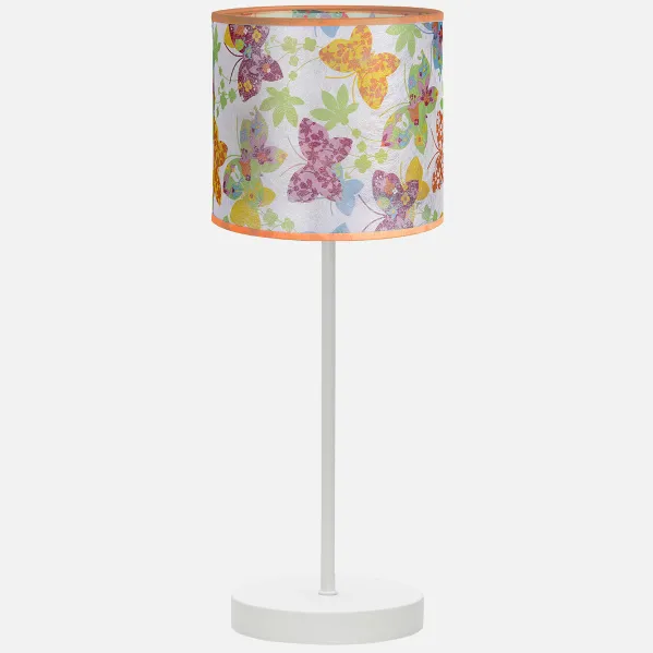 Lâmpada de Mesa de Papillon Laranja 1xe14 37x16d