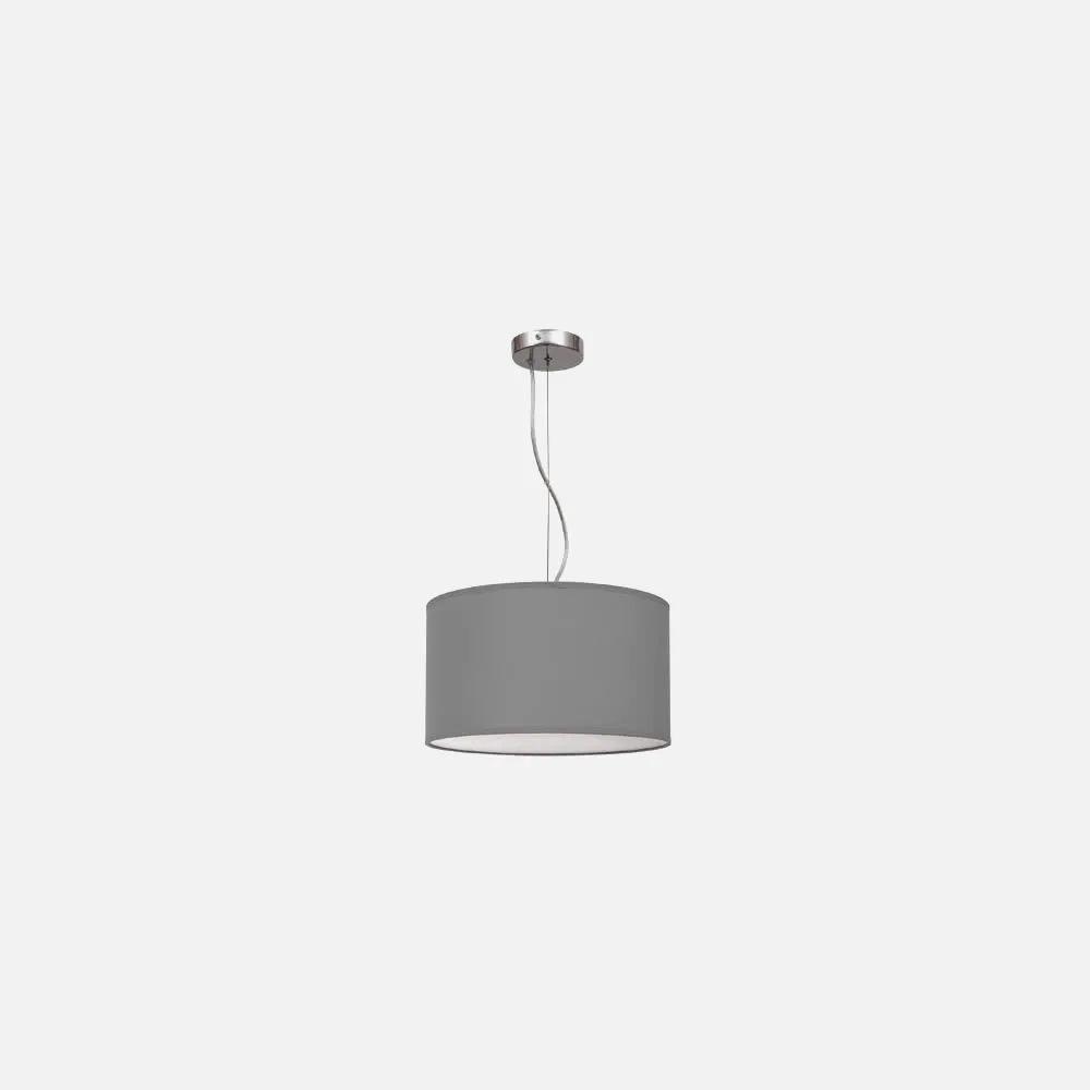 Colgante Serie Nicole Gris 1xe27 (regx30d)