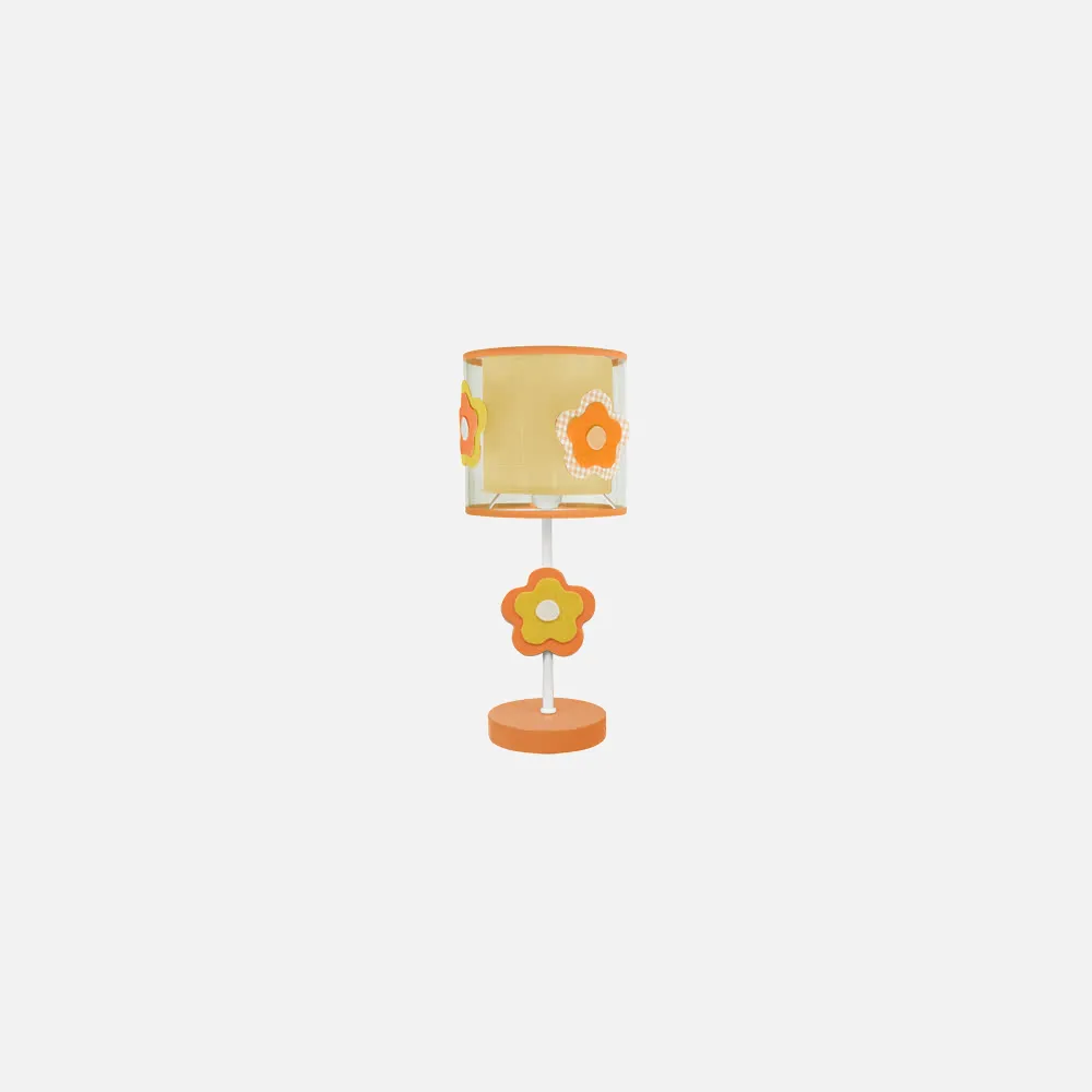 044171004 - Lâmpada de mesa para crianças Orange Flower 1xe14 (35x14)