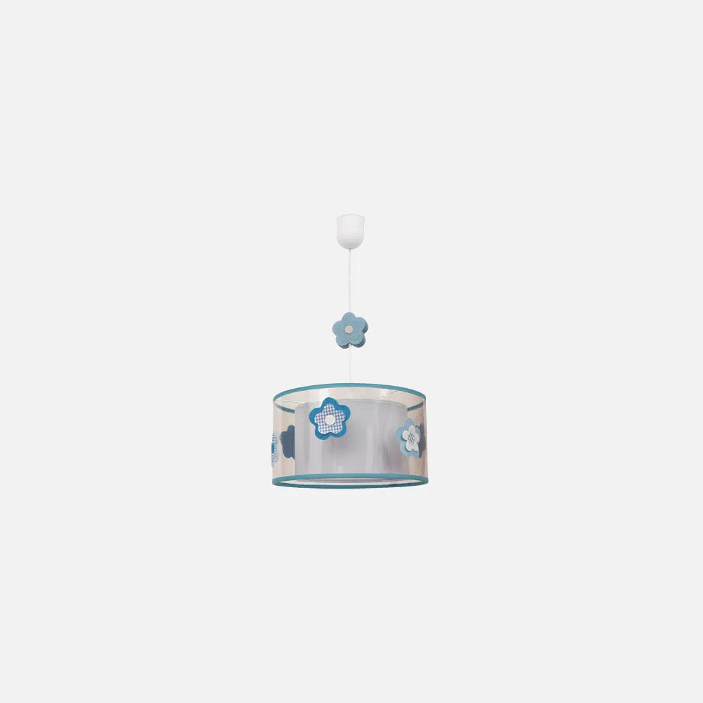 Colgante Infantil Serie Flor Celeste 1xe27 (regx30)