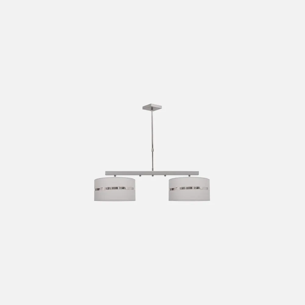 Lampara Serie Caribe Gris 2xe27   Regx85