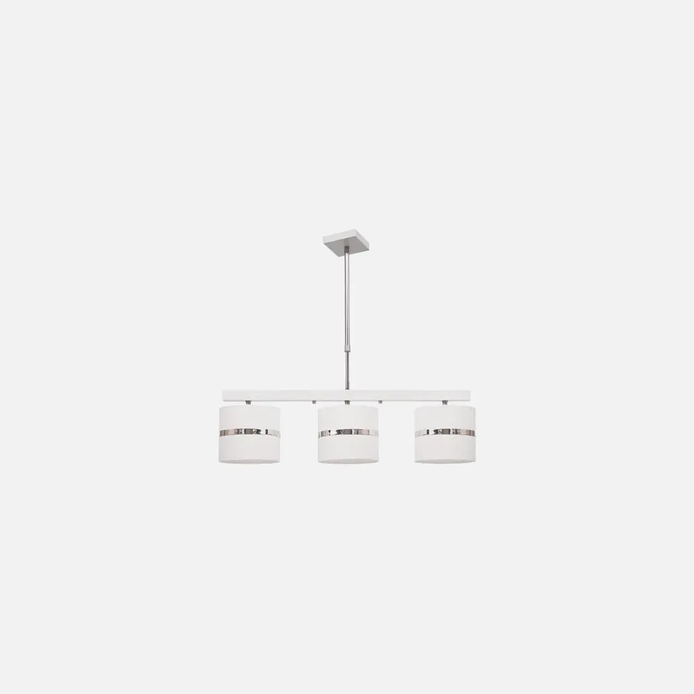 Lampara Serie Caribe Blanco 3xe14  Regx73