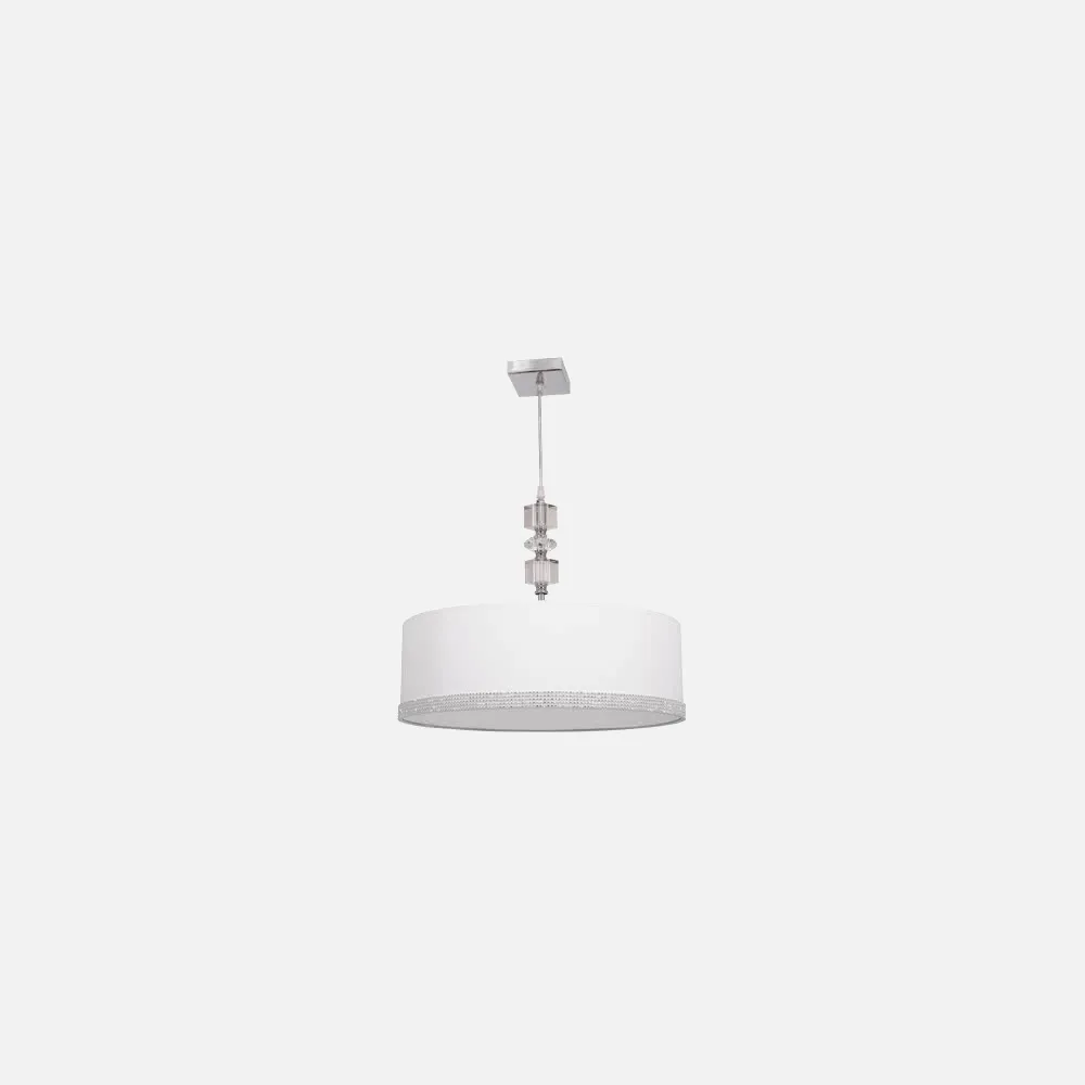 Colgante 45 D Serie Myconos Blanco 2xe27 (regx45d)