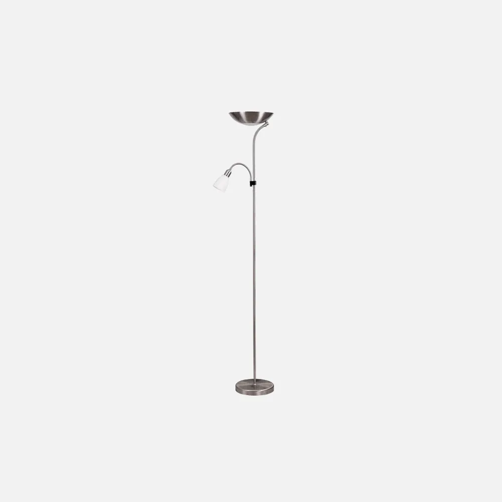 Promo Neto Pie Salon Serie Siena 2xe27 1xe14 Cuero