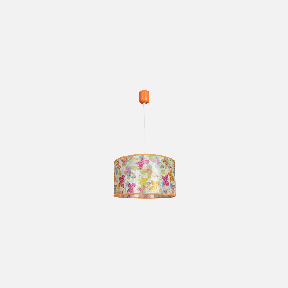 Colgante Infantil Serie Papillon Naranja 1xe27 (regx30d)