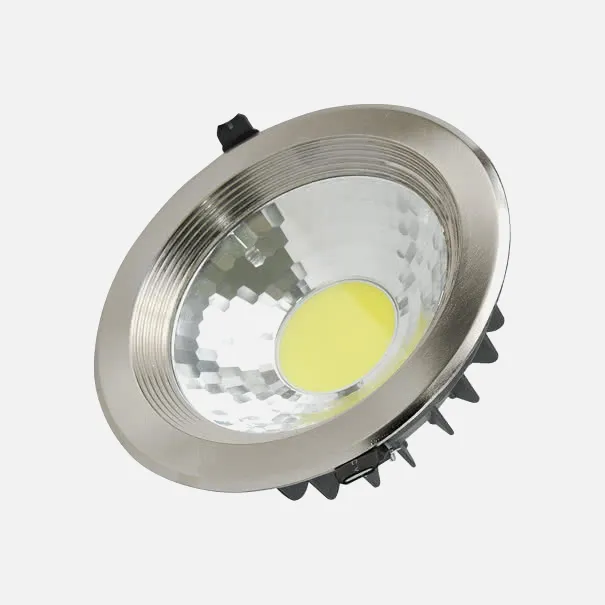 Downlight Red. Vulcano Led 25w 2400lm Niquel 19dx6