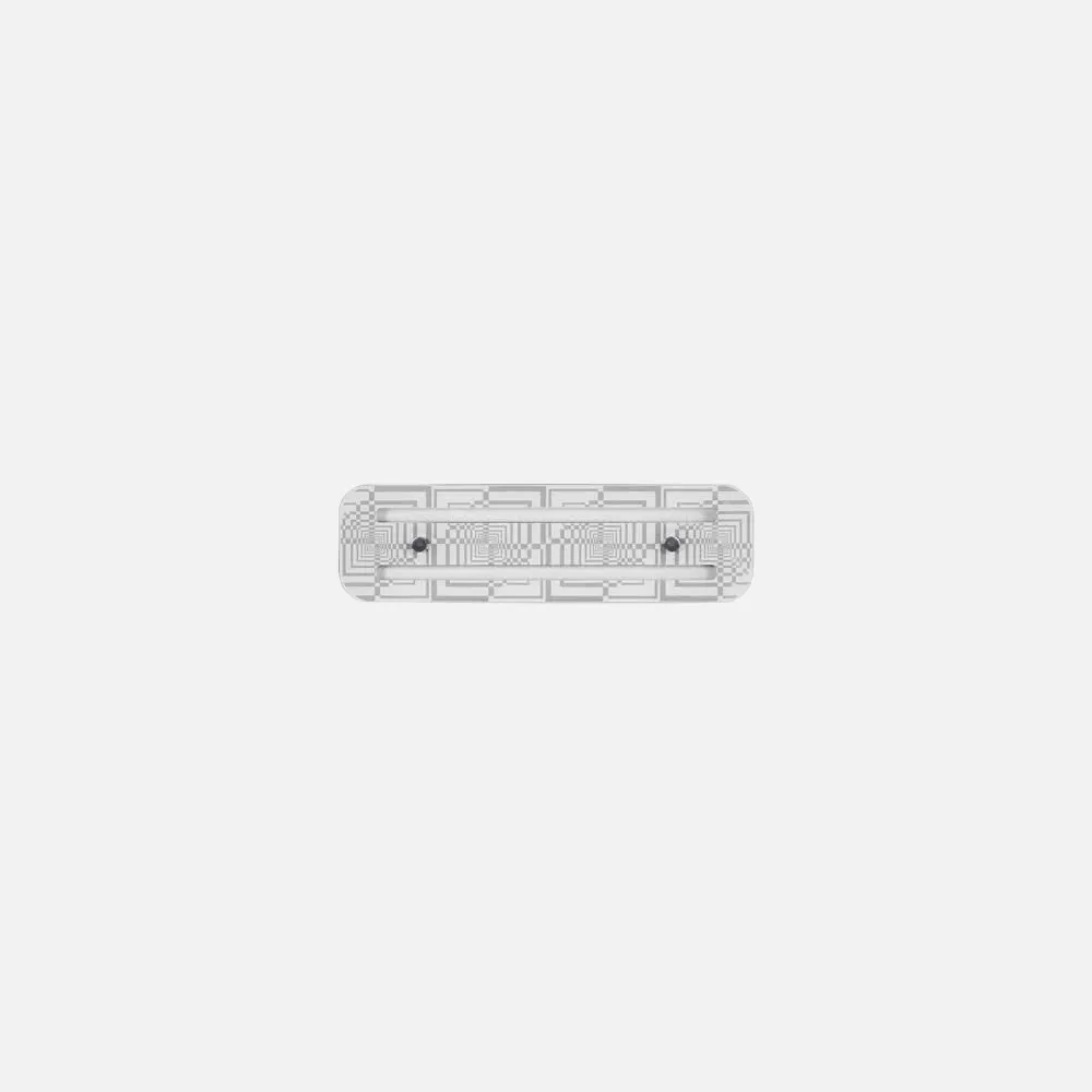 Fluorescente Serie Infinito Blanco/gris 2x18w 68x19