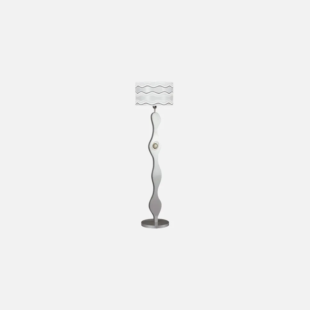 Pie Salon Serie Acapulco 1xe27 Gris 153x40