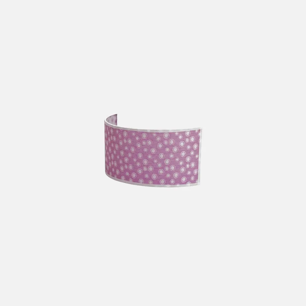 Aplique Serie Zulema Rosa 1xe27 15x33