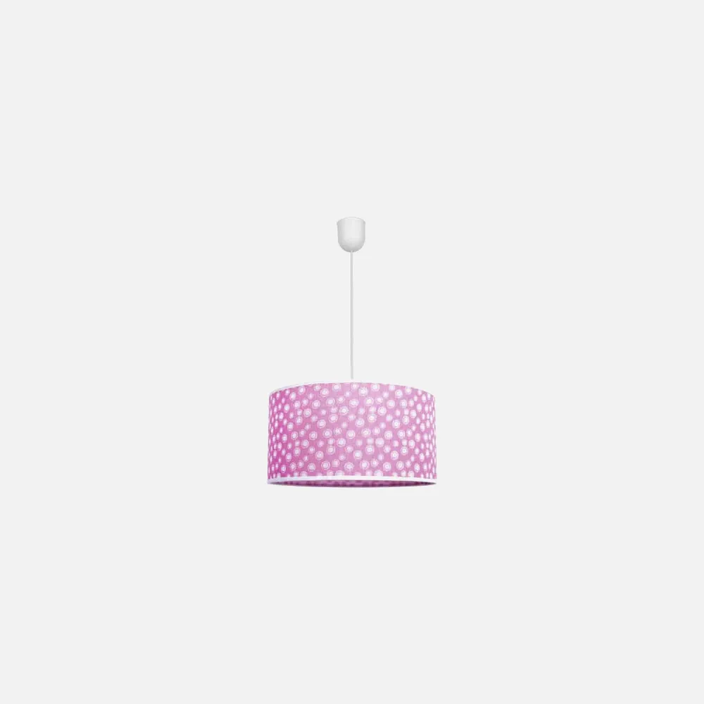 Colgante Serie Zulema Rosa 1xe27 Regx35d