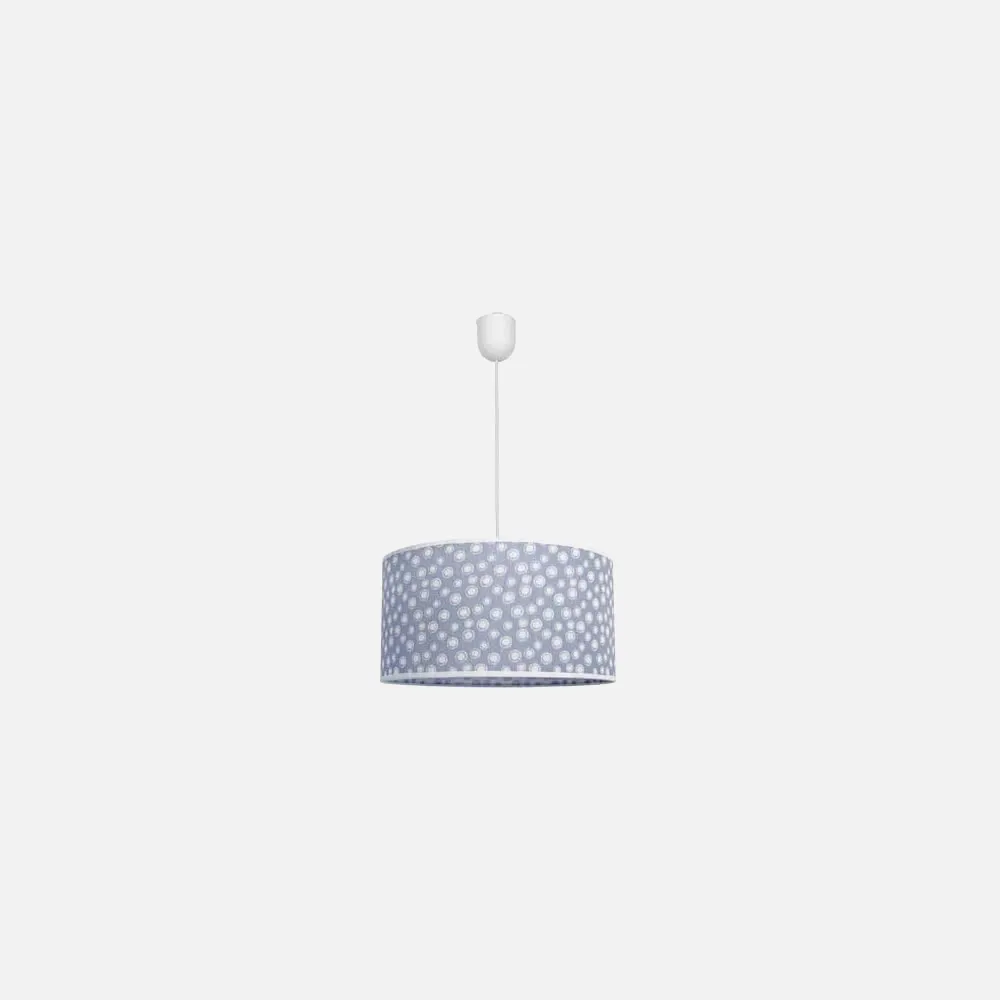 Colgante Serie Zulema Celeste 1xe27 Regx35d