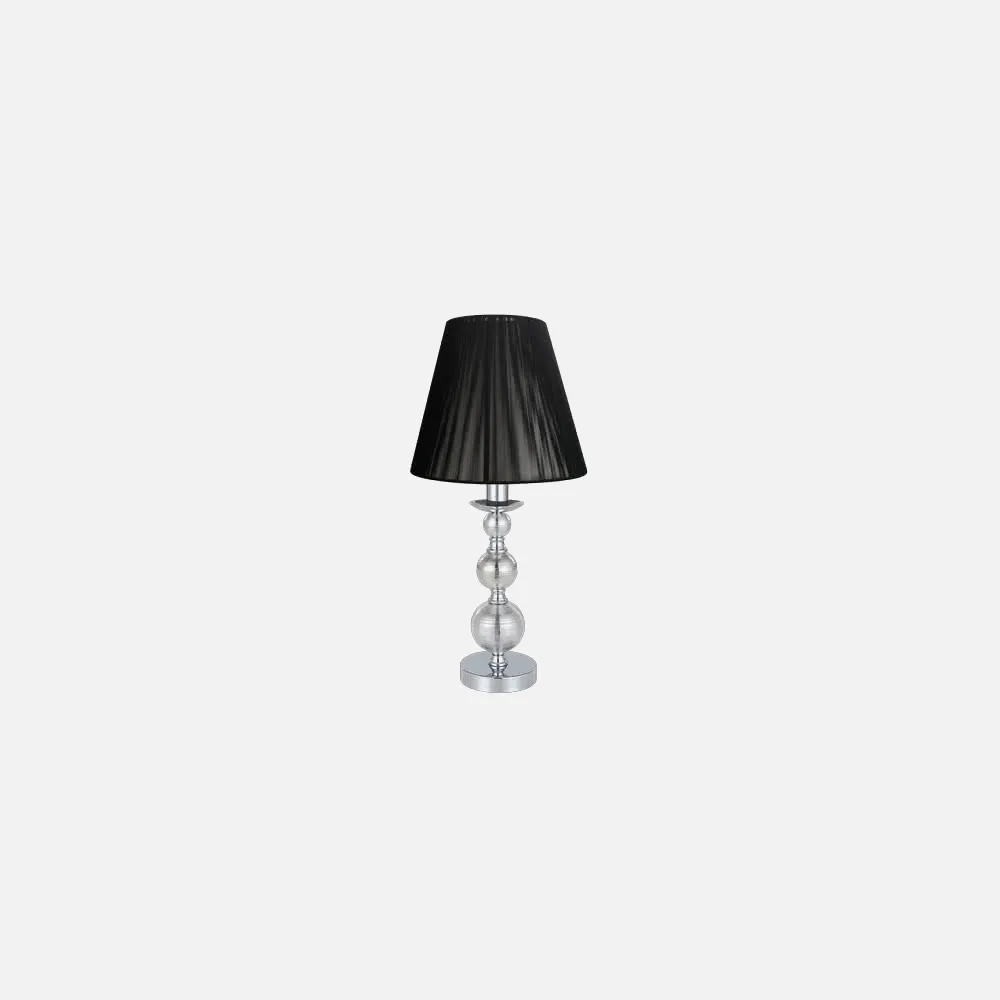 Sobremesa Serie Montecarlo Negro 1xe14  38x21