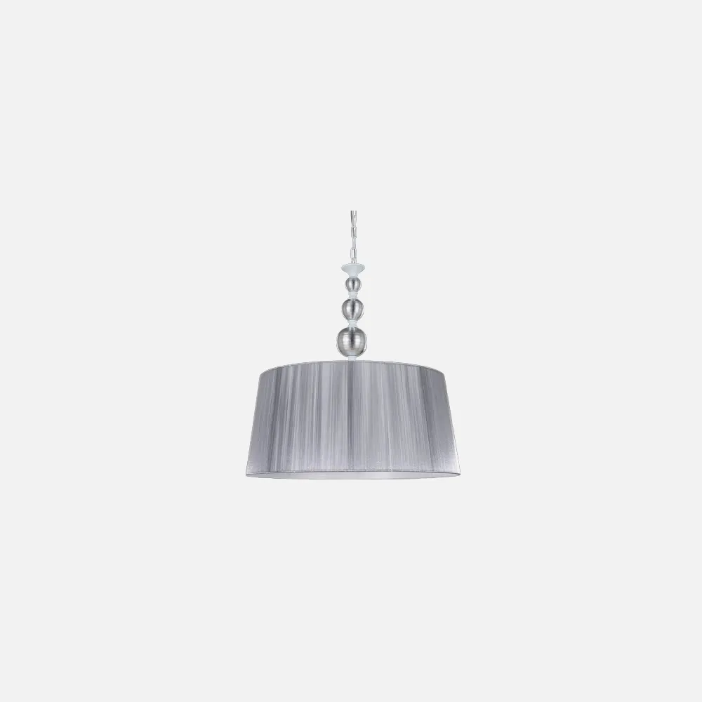 Colgante Peq. Serie Cannes Plata 2xe14 46x35