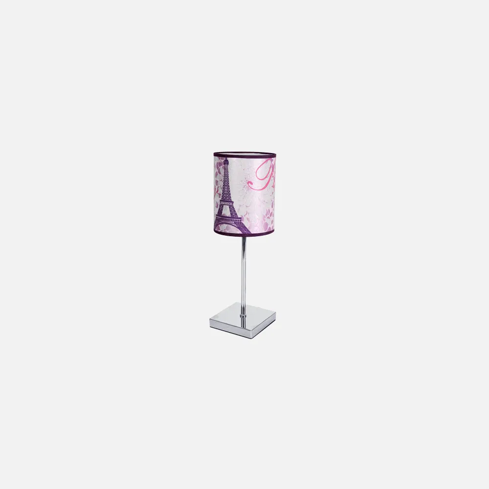 Sobremesa Serie Eiffel Rosa 1xe14  43x16 D