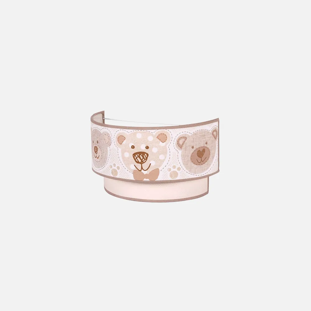056161048 - Candeeiro de parede Panda Celeste 1xe27 17x30d