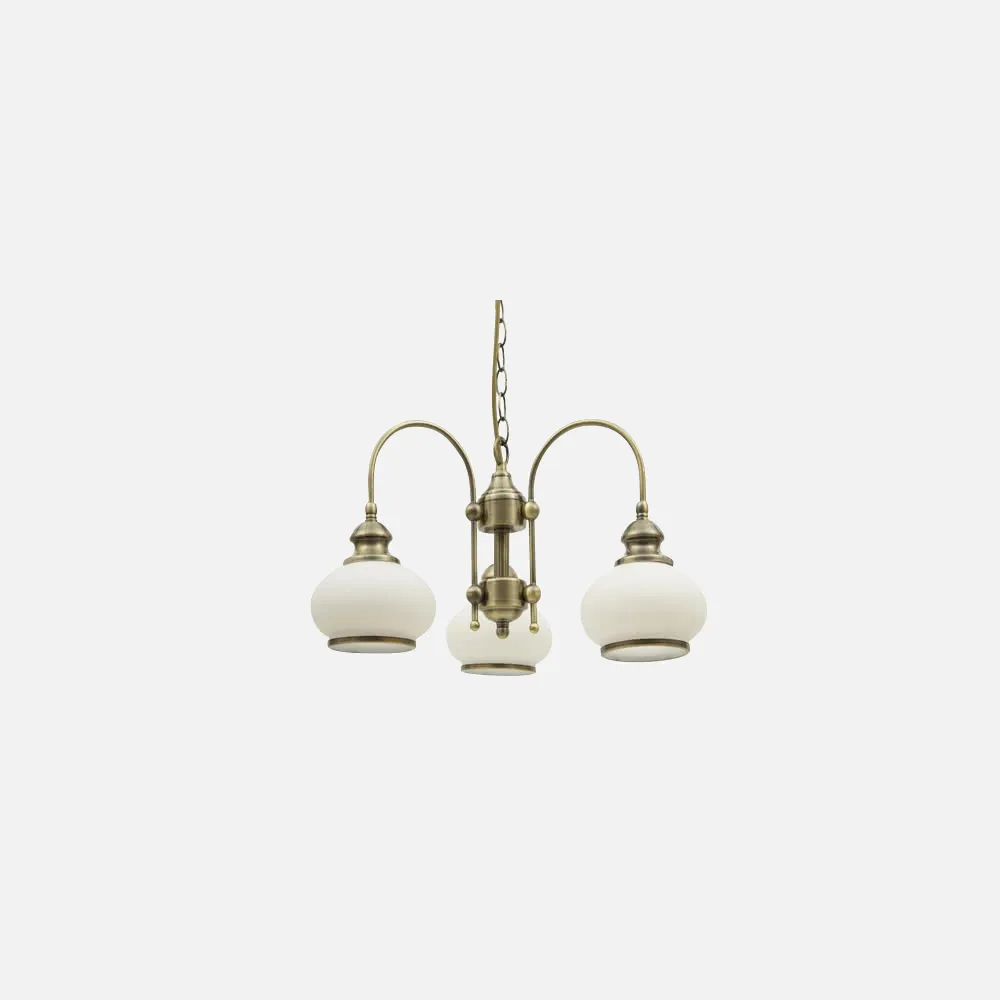 Lampara Serie Lisandro Cuero 3xe14