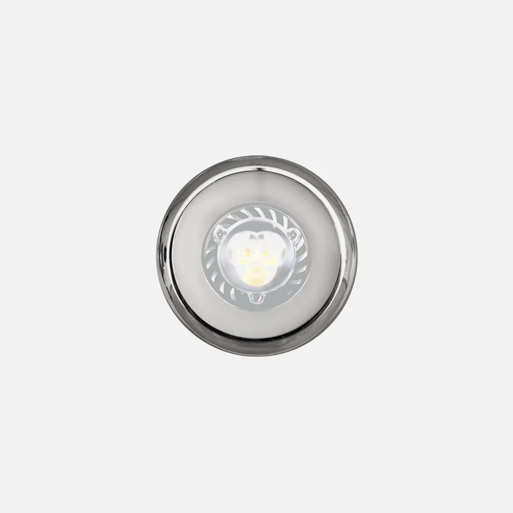 Empotrable Serie Raido Cromo 8 Diam. 1xgu10 Led 5w Incluida