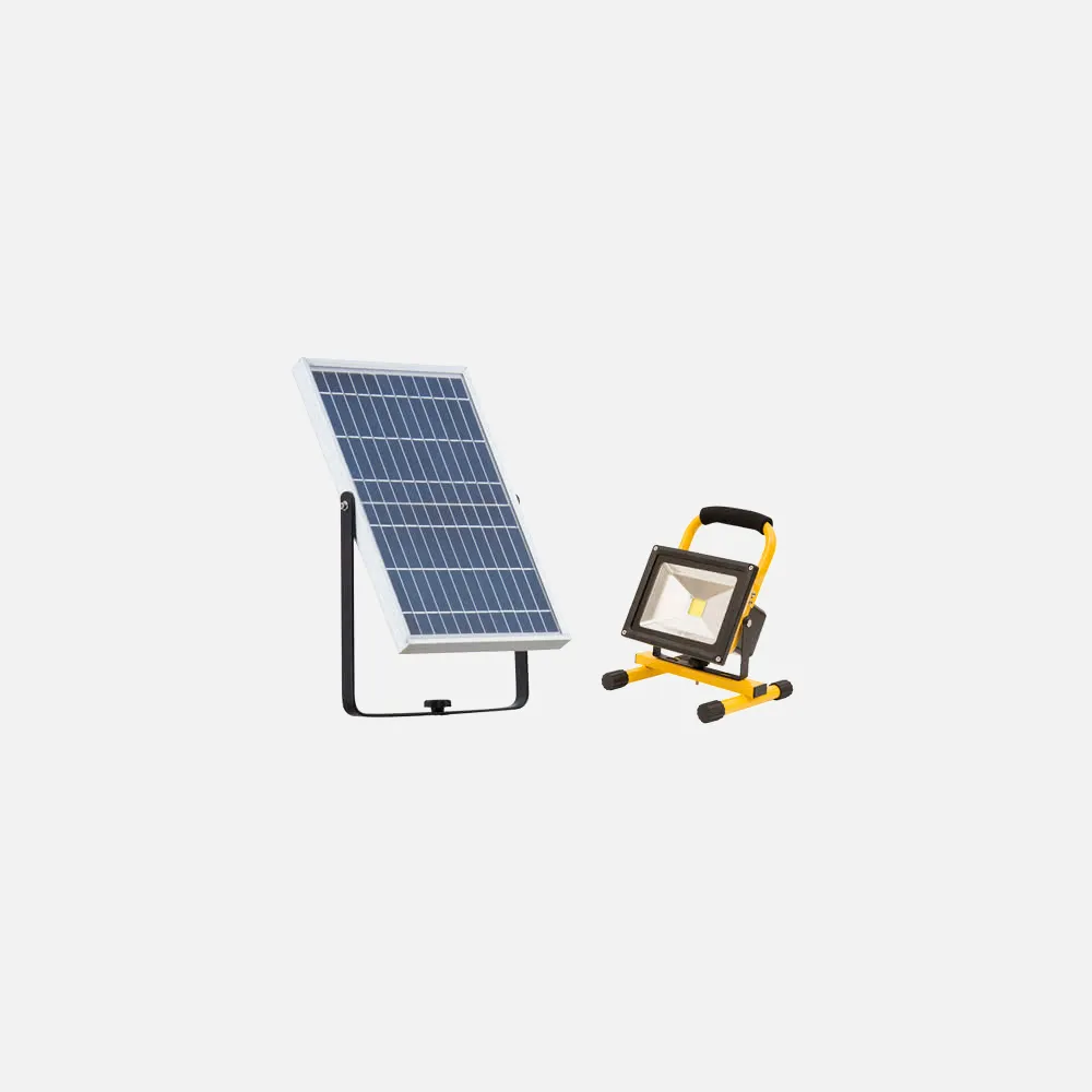 Proyector Portatil Solar Serie Helios Led 20w 1800lm   Carga Solar